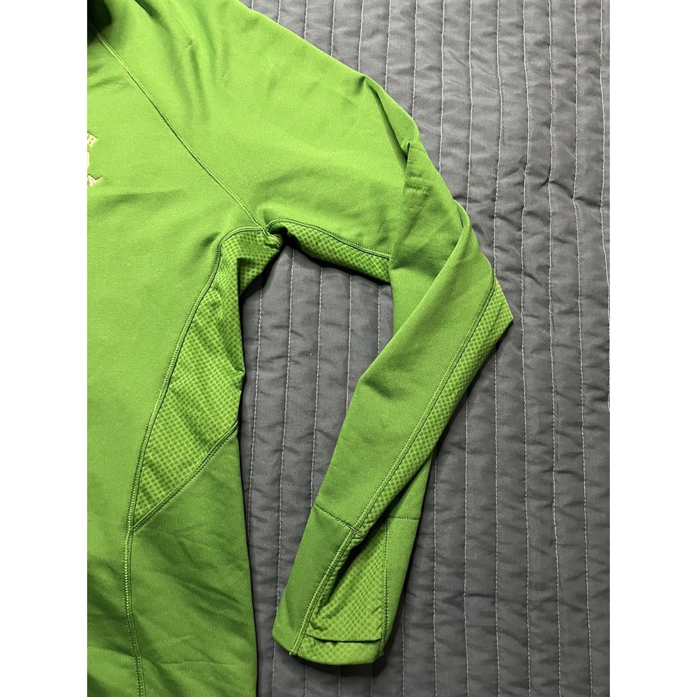 Under Armour Semi-Fitted Cold Gear Pullover University North Dakota XL Green - Picture 7 of 14